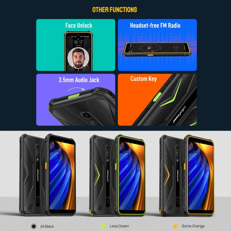 Ulefone Armor X12 Pro, 4GB+64GB, IP68/IP69K Rugged Phone, 5.45 inch Android 13 MediaTek Helio G36 Octa Core, Network: 4G, NFC(Some Orange) - free shipping - PMC TechLife - Order now!
