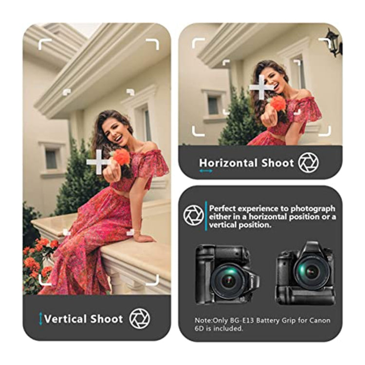 Battery Grip for Canon 6D - free shipping - PMC TechLife - Order now!