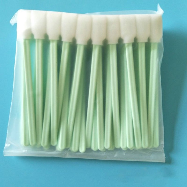 100 Sticks Inkjet Sponge Flat Head Cleaning Wipe Industrial Rod, Size:13cm(5 inch Small Wide Sponge Head) - Sponges, Cloths & Brushes by PMC TechLife | Online Shopping South Africa | PMC TechLife | Buy Now Pay Later Mobicred