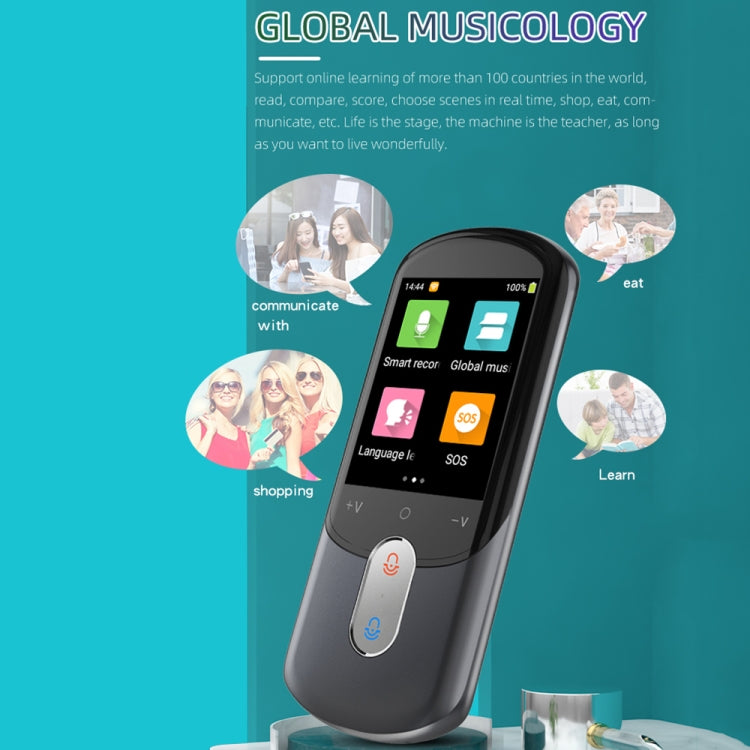 2.88-inch HD Screen WiFi Translator 139 Languages Voice Translator Photo Recording Translator Pen(White) - by PMC TechLife | Online Shopping South Africa | PMC TechLife | Buy Now Pay Later Mobicred