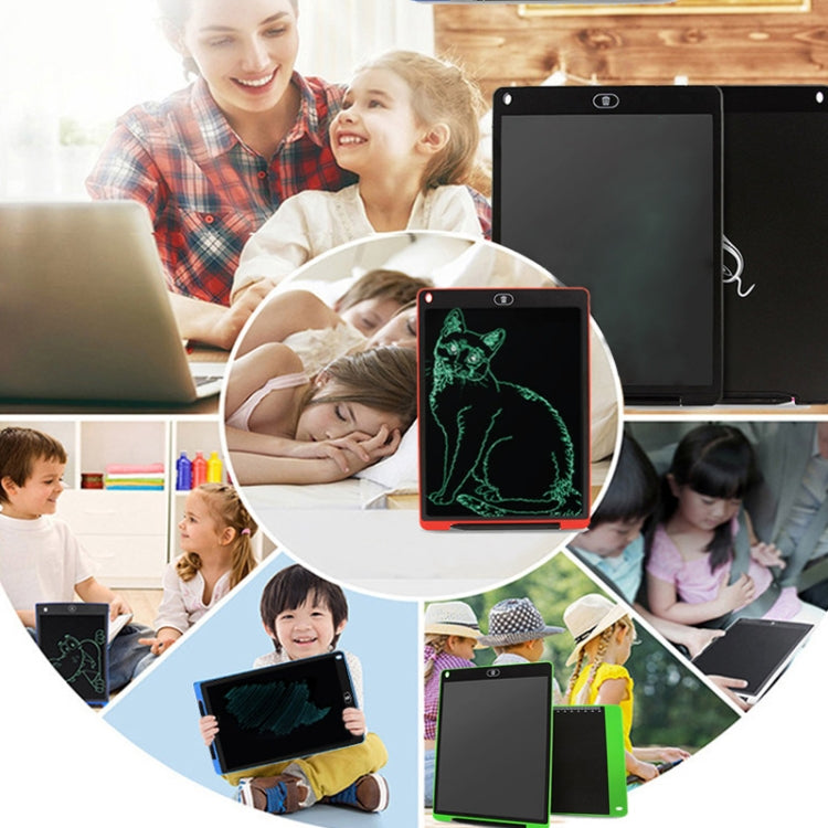 Portable 12 inch LCD Writing Tablet Drawing Graffiti Electronic Handwriting Pad Message Graphics Board Draft Paper with Writing Pen(White) -  by PMC TechLife | Online Shopping South Africa | PMC TechLife