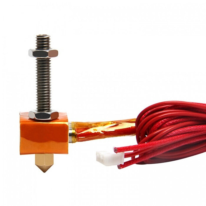 MK8 Extruder Aluminum & Stainless Steel & Brass Materials Hot End kit - Parts by PMC TechLife | Online Shopping South Africa | PMC TechLife | Buy Now Pay Later Mobicred
