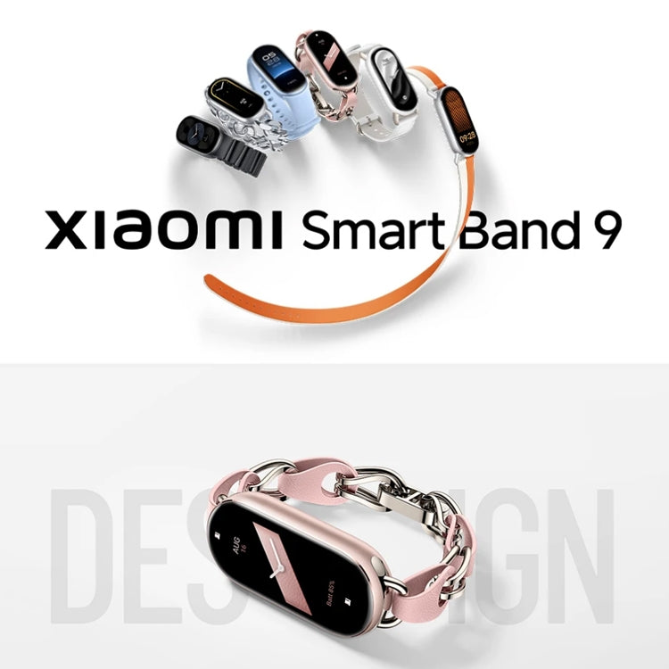 Original Xiaomi Smart Band 9 1.62 inch AMOLED Screen 5ATM Waterproof Smart Watch, Support Blood Oxygen / Heart Rate Monitor (Pink) - Wearable Devices by Xiaomi | Online Shopping South Africa | PMC Jewellery | Buy Now Pay Later Mobicred