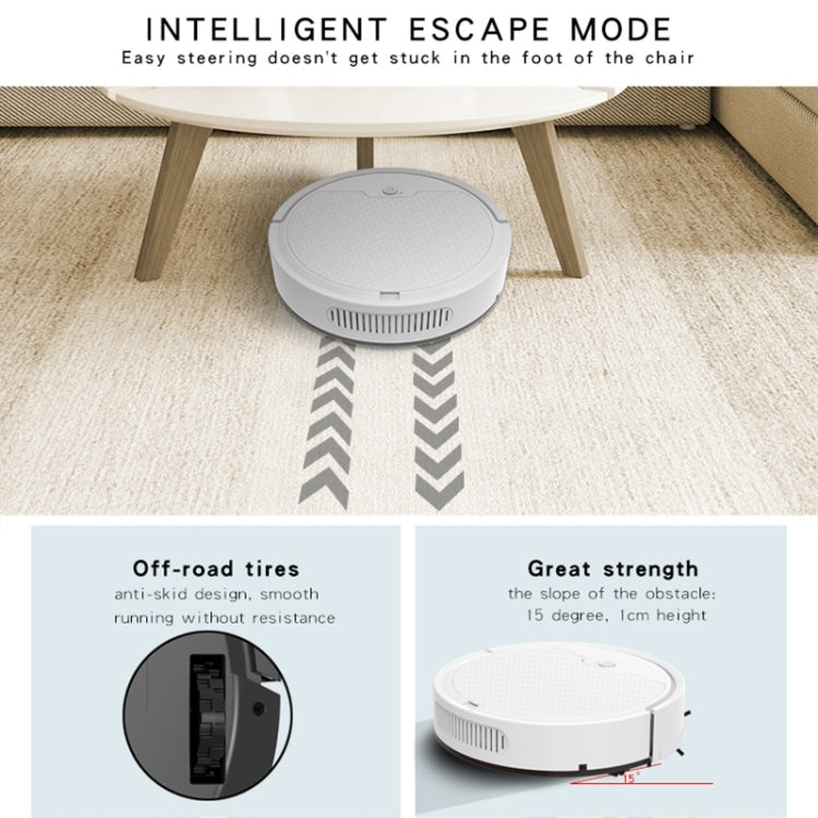 BOWAI OB8S Household Intelligent Path Charging Sweeping Robot (White) - Robot Vacuum Cleaner by PMC Jewellery | Online Shopping South Africa | PMC Jewellery | Buy Now Pay Later Mobicred