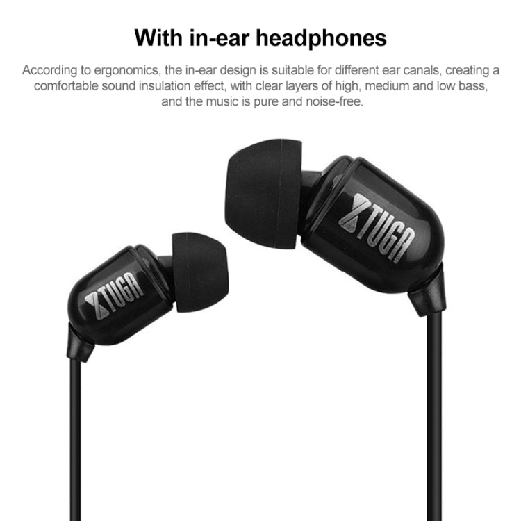 XTUGA IEM1200 Wireless Transmitter 6 Bodypack Stage Singer In-Ear Monitor System (UK Plug) - Microphone by XTUGA | Online Shopping South Africa | PMc TechLife | Buy Now Pay Later Mobicred