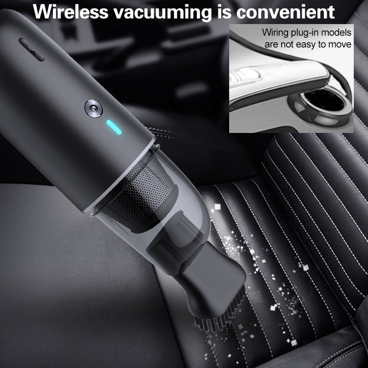 Car / Household Wireless Portable 90W Handheld Powerful Vacuum Cleaner (Navy Blue) - Vacuum Cleaner by PMC TechLife | Online Shopping South Africa | PMC TechLife | Buy Now Pay Later Mobicred
