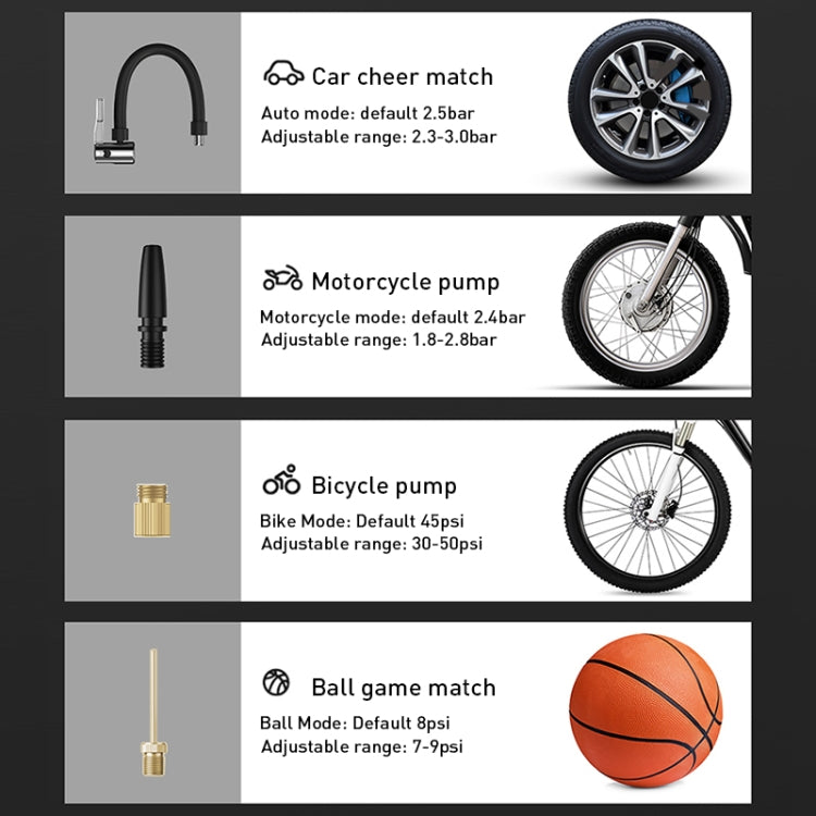 Yesido VC05 Portable Wired Car Mini Inflator Pump - Inflatable Pump by Yesido | Online Shopping South Africa | PMC TechLife