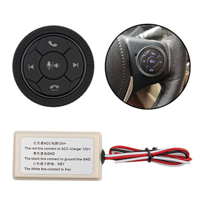 DQX-999A Multifunctional Steering Wheel Button Controller Car DVD Screen Wireless Remote Control (Black) - Bluetooth Car Kits by PMC Jewellery | Online Shopping South Africa | PMC Jewellery | Buy Now Pay Later Mobicred