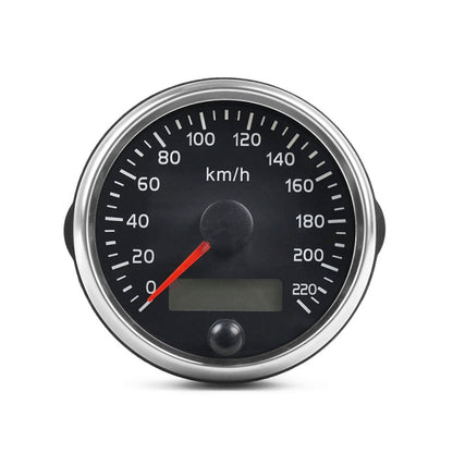 Car Modified 85mm 2 in 1 LCD Instrument Speedometer + Odometer - Clocks & Car Meters by PMC Jewellery | Online Shopping South Africa | PMC Jewellery | Buy Now Pay Later Mobicred