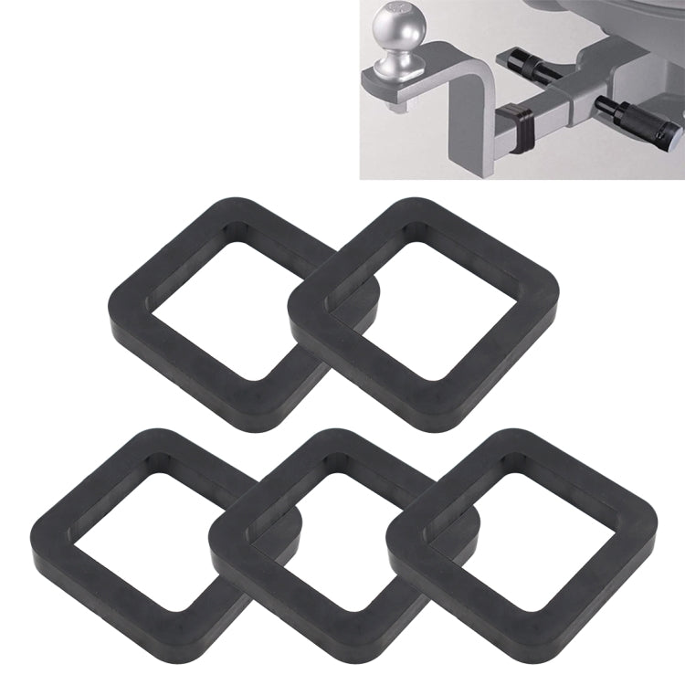 CP-3015 5 in 1 Car 2 inch Trailer Hitch Receiver Silencer Pad - Towing Bars by PMC TechLife | Online Shopping South Africa | PMC TechLife | Buy Now Pay Later Mobicred