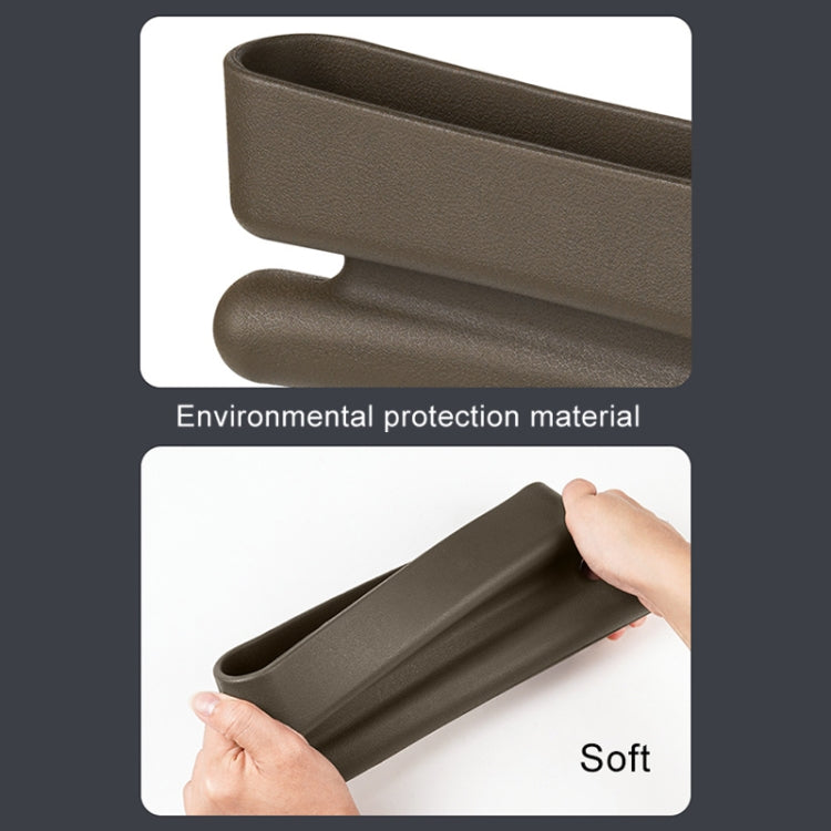 Car Gap Storage Box Multifunctional Car Seat Crevice Storage Box, Specification: Single Pack (Brown) - Stowing Tidying by PMC TechLife | Online Shopping South Africa | PMC TechLife | Buy Now Pay Later Mobicred