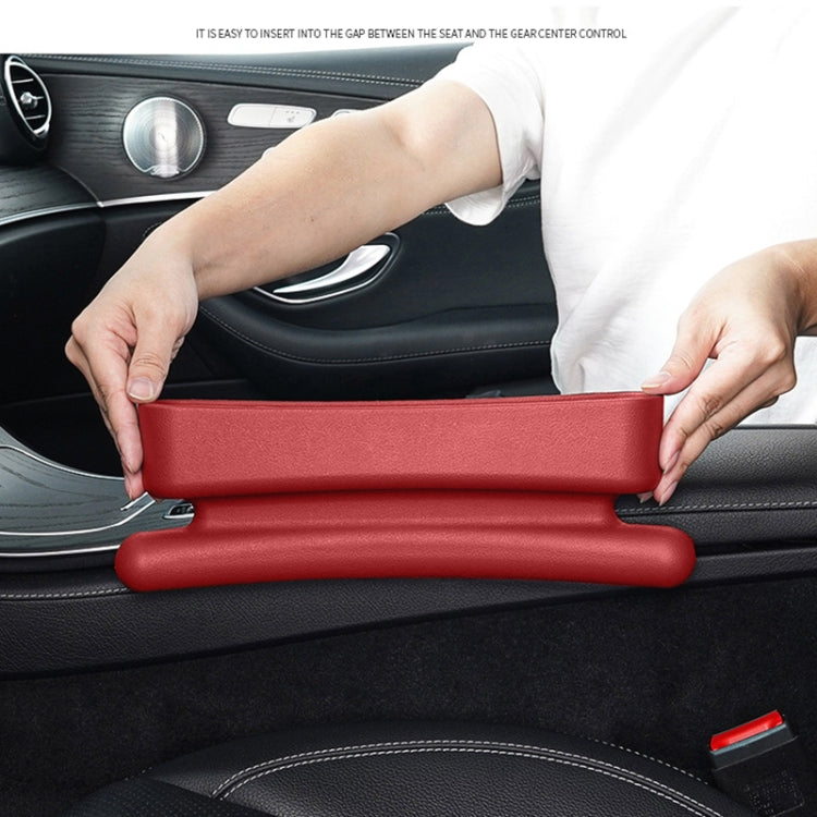 Car Gap Storage Box Multifunctional Car Seat Crevice Storage Box, Specification: Single Pack (Brown) - Stowing Tidying by PMC TechLife | Online Shopping South Africa | PMC TechLife | Buy Now Pay Later Mobicred