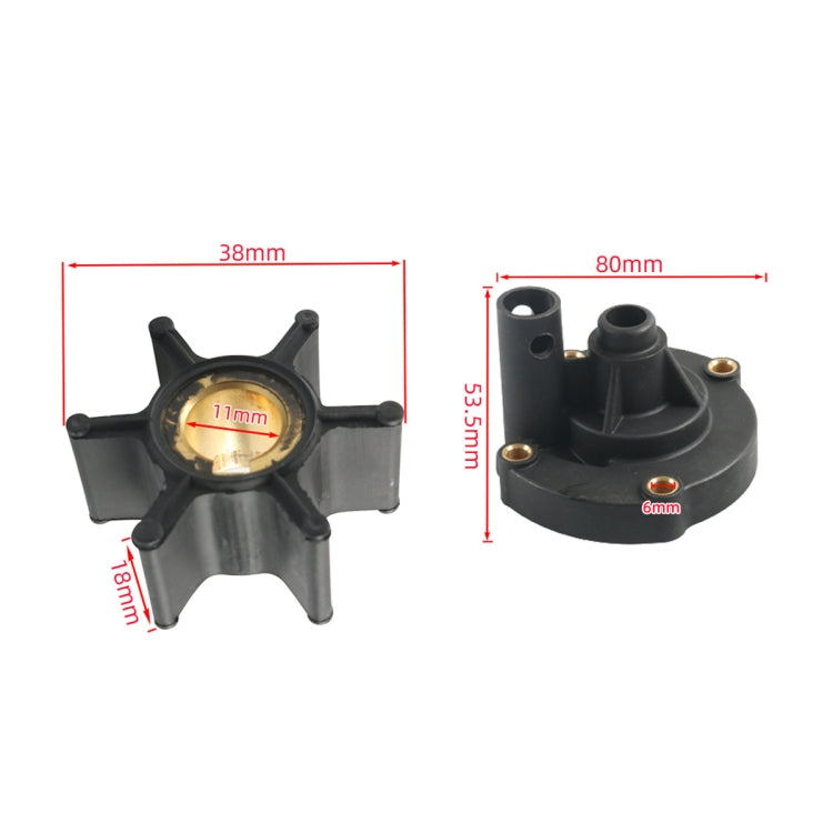 A8153 For Johnson Outboard Water Pump Impeller Repair Kit 763758 - Marine Accessories & Parts by PMC Jewellery | Online Shopping South Africa | PMC Jewellery | Buy Now Pay Later Mobicred