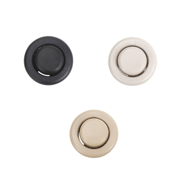 For BMW E90 / F18 Left Driving Car Rear Seat Headrest Switch Button 52207251369-1(Beige) - Car Switches by PMC TechLife | Online Shopping South Africa | PMC TechLife | Buy Now Pay Later Mobicred