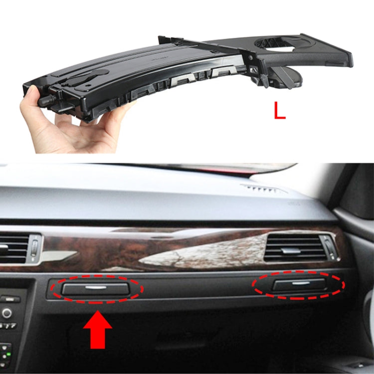 For BMW 3 Series E90 Left Driving Car Dashboard Left Side Water Cup Holder 5141 9173 467(Beige) - Car Drink Holders by PMC TechLife | Online Shopping South Africa | PMC TechLife | Buy Now Pay Later Mobicred