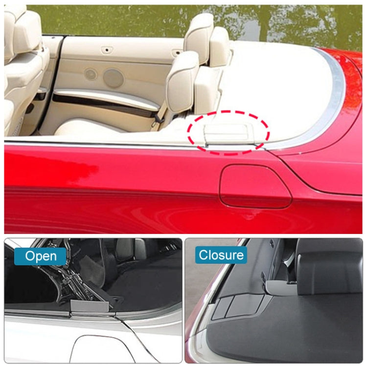 For BMW 3 Series E93 Left Driving Car Convertible Rear Platform Left Hinge Cover Folding Cover 5437 7174 546(Grey) - Others by PMC TechLife | Online Shopping South Africa | PMC TechLife | Buy Now Pay Later Mobicred