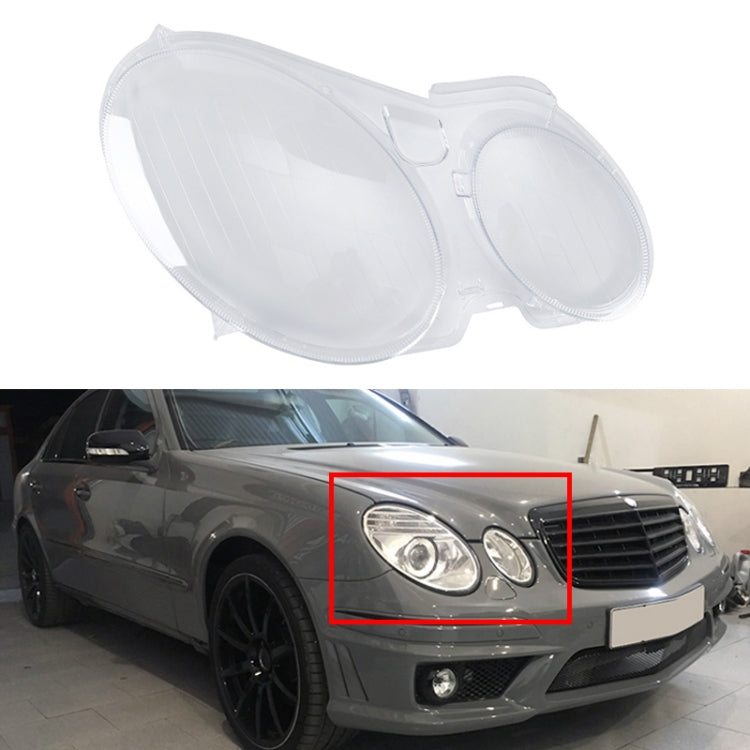 For Mercedes-Benz E-Class W211 2002-2008 Car Right Side Headlight Transparent Protective Cover 2118203061 - free shipping - PMC TechLife - Order now!