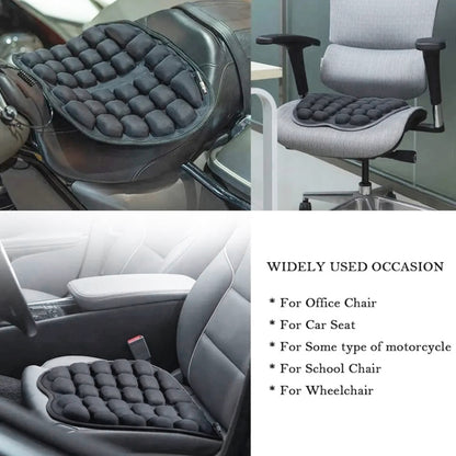 IN-SC003 Car Office Inflatable Airbag Seat Cushion, Style: Electric Water Inflatable Dual-Use (Black) - Seat Accessories by PMC Jewellery | Online Shopping South Africa | PMC Jewellery | Buy Now Pay Later Mobicred