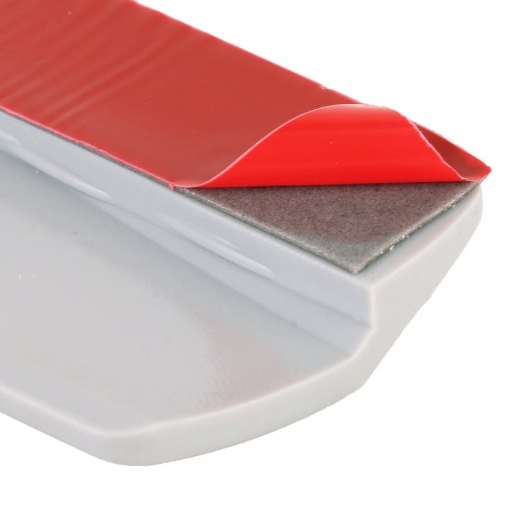 1 Pair Car Solid Color Silicone Bumper Strip, Style: Long (Grey) - Anti Collision Sticker by PMC TechLife | Online Shopping South Africa | PMC TechLife | Buy Now Pay Later Mobicred