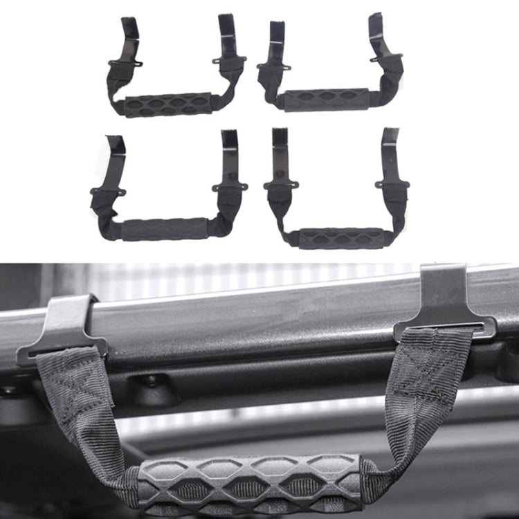 For Jeep Wrangler JL 2018- 4 / Pack Car Roof Handle - Auto Fastener & Clips by PMC Jewellery | Online Shopping South Africa | PMC Jewellery | Buy Now Pay Later Mobicred