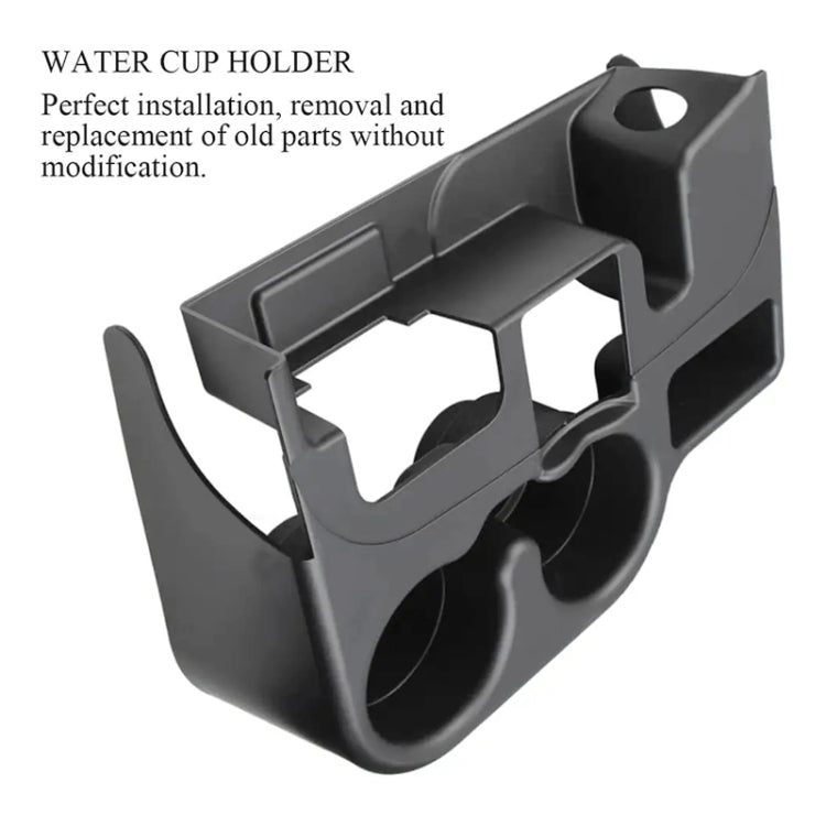 For Dodge Ram 2003-2012 Car Front Center Console Water Cup Holder SS281AZ - Car Drink Holders by PMC Jewellery | Online Shopping South Africa | PMC Jewellery | Buy Now Pay Later Mobicred