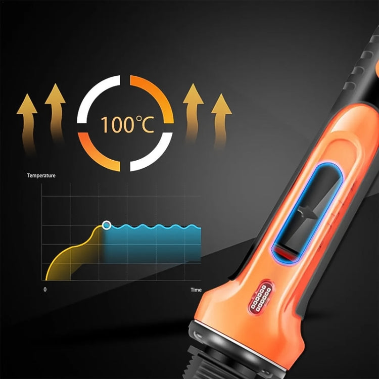 100W Electric Soldering Iron Plastic Welding Machine Car Bumper Repair Plier, US Plug (White) - Hand Tool Sets by PMC TechLife | Online Shopping South Africa | PMC TechLife | Buy Now Pay Later Mobicred