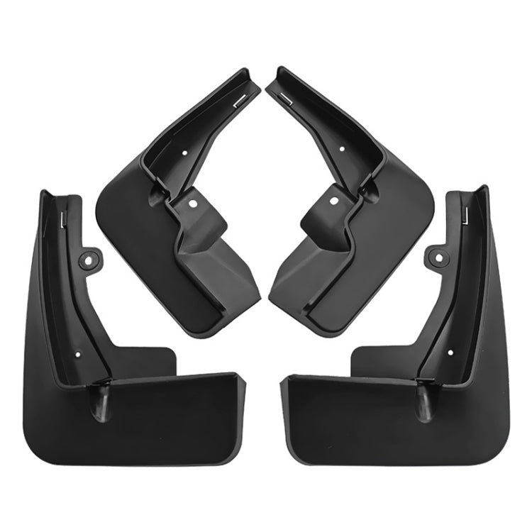 For Peugeot 2008 2020-2023 4pcs/Set Car Auto Soft Plastic Splash Flaps Fender Guard - Mudguards by PMC TechLife | Online Shopping South Africa | PMC TechLife | Buy Now Pay Later Mobicred