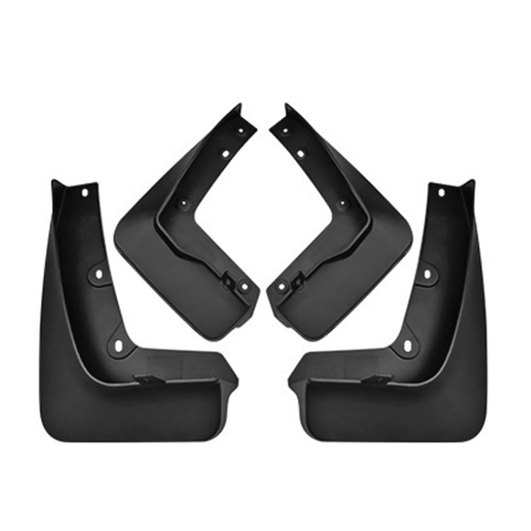 For BMW X1 F48 2016-2022 4pcs/Set Car Auto Soft Plastic Splash Flaps Fender Guard - Mudguards by PMC TechLife | Online Shopping South Africa | PMC TechLife | Buy Now Pay Later Mobicred