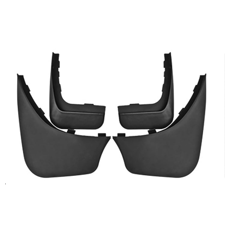 For Mercedes-Benz Smart 2009-2015 4pcs/Set Car Auto Soft Plastic Splash Flaps Fender Guard - Mudguards by PMC TechLife | Online Shopping South Africa | PMC TechLife | Buy Now Pay Later Mobicred