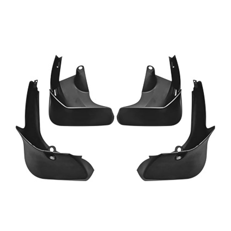 For Mercedes-Benz S-class 2014-2020 4pcs/Set Car Auto Soft Plastic Splash Flaps Fender Guard - Mudguards by PMC TechLife | Online Shopping South Africa | PMC TechLife | Buy Now Pay Later Mobicred