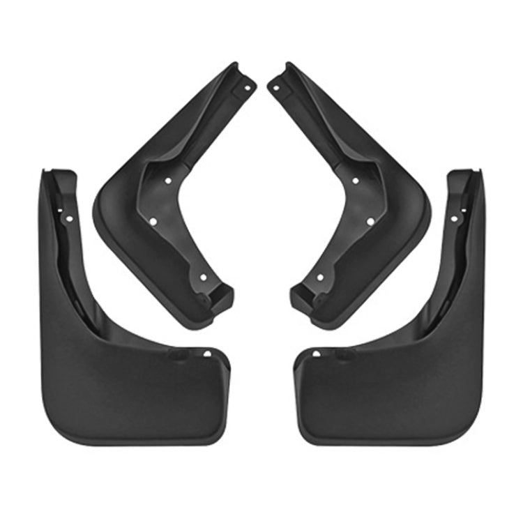 For Mercedes-Benz B-class 2012-2015 4pcs/Set Car Auto Soft Plastic Splash Flaps Fender Guard - Mudguards by PMC TechLife | Online Shopping South Africa | PMC TechLife | Buy Now Pay Later Mobicred