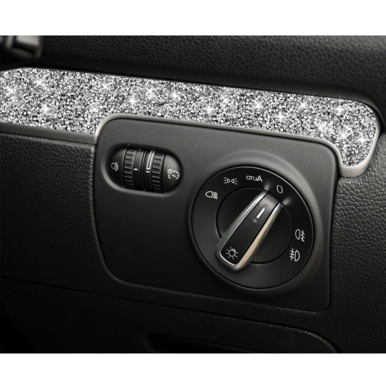 Car Central Control Diamond Decoration Cover Sticker for Volkswagen Golf 6 2008-2012, Right-hand Drive - Car Interior Mouldings by PMC TechLife | Online Shopping South Africa | PMC TechLife | Buy Now Pay Later Mobicred