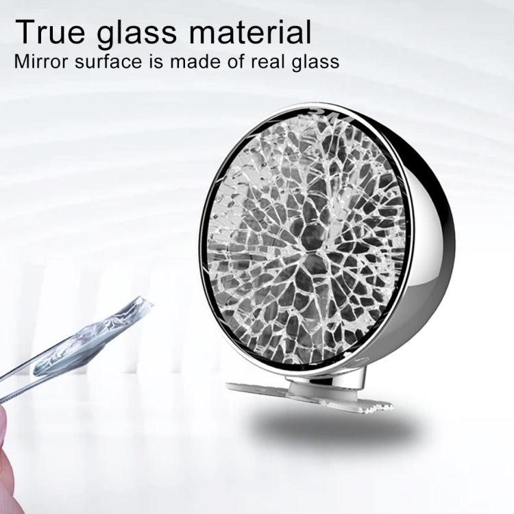 3R-045 Auxiliary Rear View Mirror Car Adjustable Blind Spot Mirror Wide Angle Auxiliary  Side Mirror, Diameter: 70mm (White) - Interior Mirrors by 3R | Online Shopping South Africa | PMC TechLife | Buy Now Pay Later Mobicred