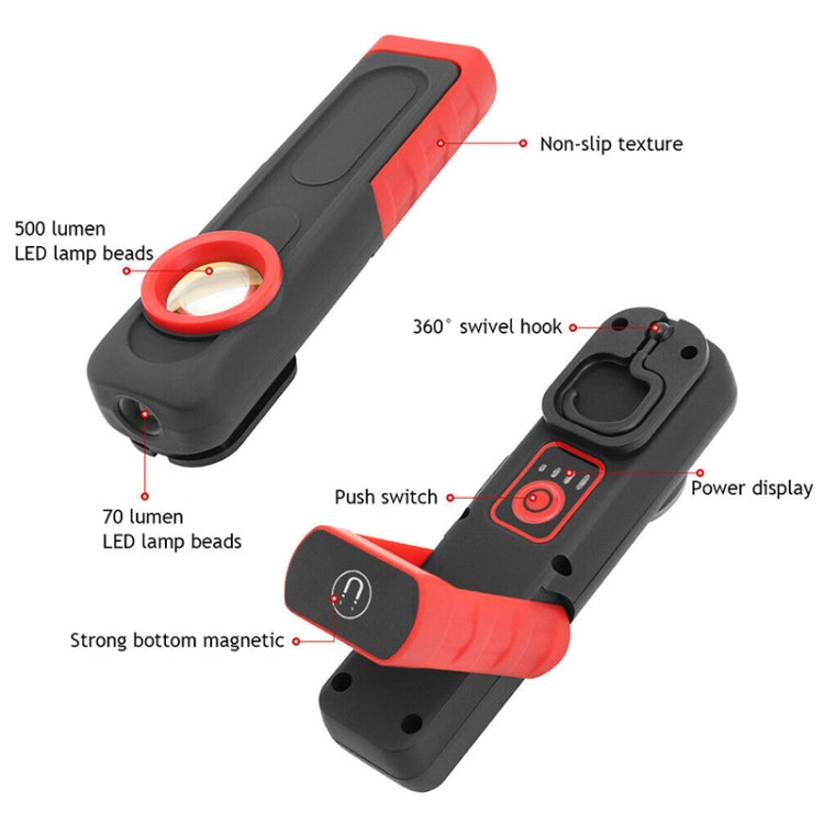 Car Portable USB Chargeable LED Work Inspection Light - Other Tools by PMC TechLife | Online Shopping South Africa | PMC TechLife | Buy Now Pay Later Mobicred