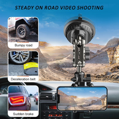 Car Universal Overhead Camera Suction Cup Phone Holder, Short Style - Car Holders by PMC Jewellery | Online Shopping South Africa | PMC Jewellery | Buy Now Pay Later Mobicred