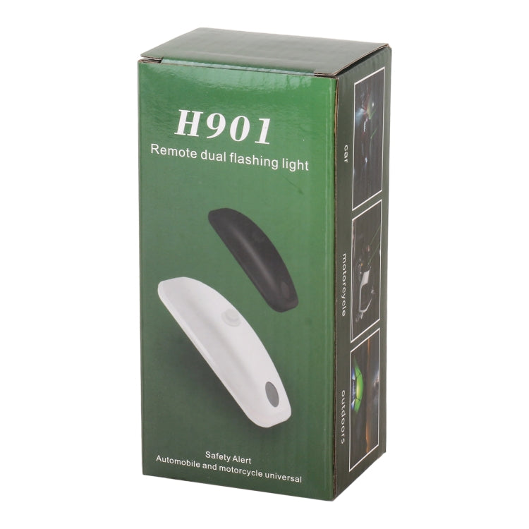 H901 Car Remote Pilot Light Warning Light Dual Flash Light (White) - Warning Lights by PMC TechLife | Online Shopping South Africa | PMC TechLife | Buy Now Pay Later Mobicred