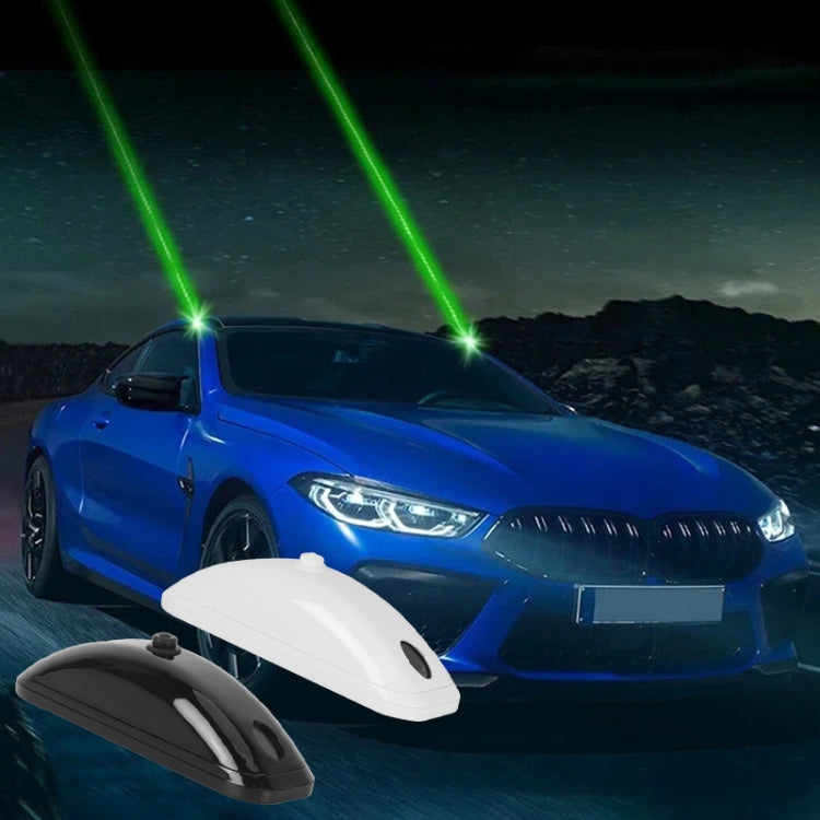 H901 2pcs / Pack Car Remote Pilot Light Warning Light Dual Flash Light (Black) - free shipping - PMC TechLife - Order now!