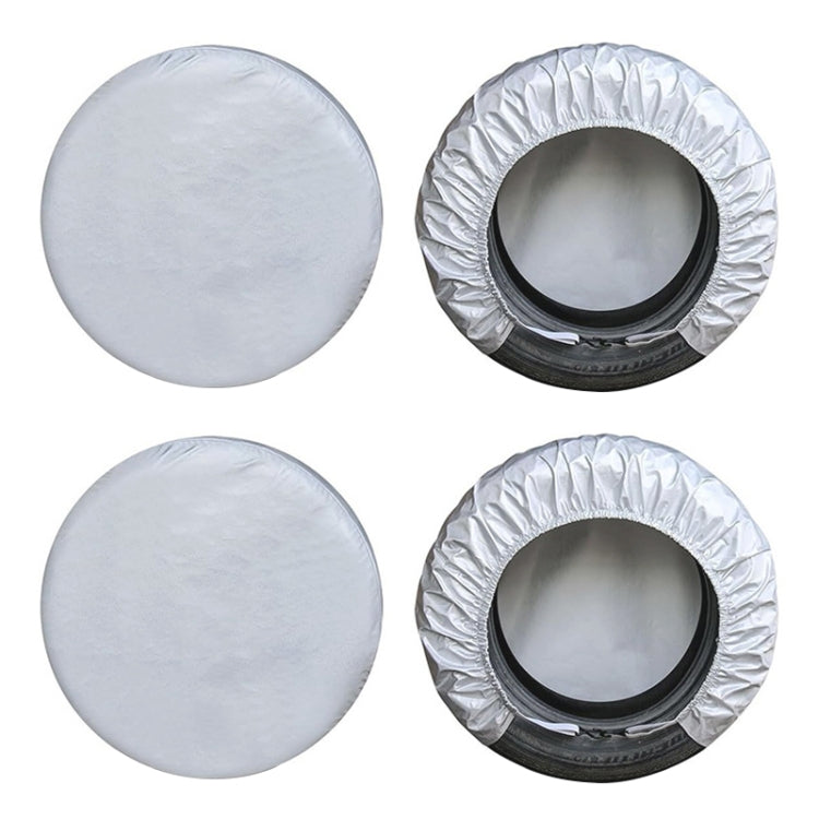 4pcs / Set Car Tire 420D Oxford Cloth Protective Cover, Diameter: 83-89cm, Width: 34cm - Window Foils & Solar Protection by PMC TechLife | Online Shopping South Africa | PMC TechLife | Buy Now Pay Later Mobicred