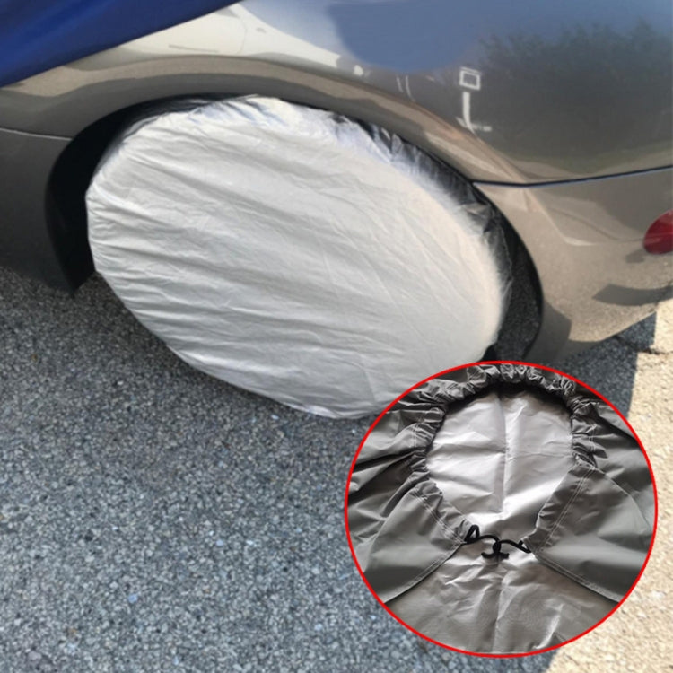 4pcs / Set Car Tire 420D Oxford Cloth Protective Cover, Diameter: 83-89cm, Width: 34cm - Window Foils & Solar Protection by PMC TechLife | Online Shopping South Africa | PMC TechLife | Buy Now Pay Later Mobicred
