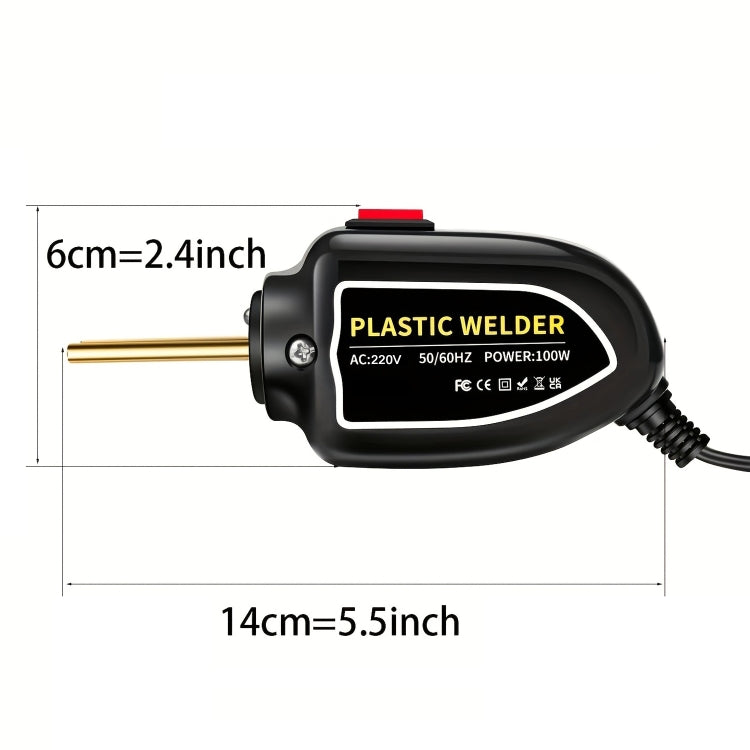 Hot Stapler Plastic Welding Machine Car Bumper Repair Kit Plier, AU Plug - Hand Tool Sets by PMC TechLife | Online Shopping South Africa | PMC TechLife | Buy Now Pay Later Mobicred