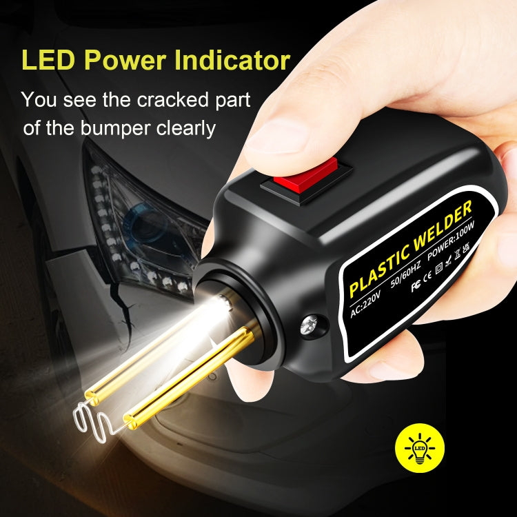 Hot Stapler Plastic Welding Machine Car Bumper Repair Kit Plier, AU Plug - Hand Tool Sets by PMC TechLife | Online Shopping South Africa | PMC TechLife | Buy Now Pay Later Mobicred