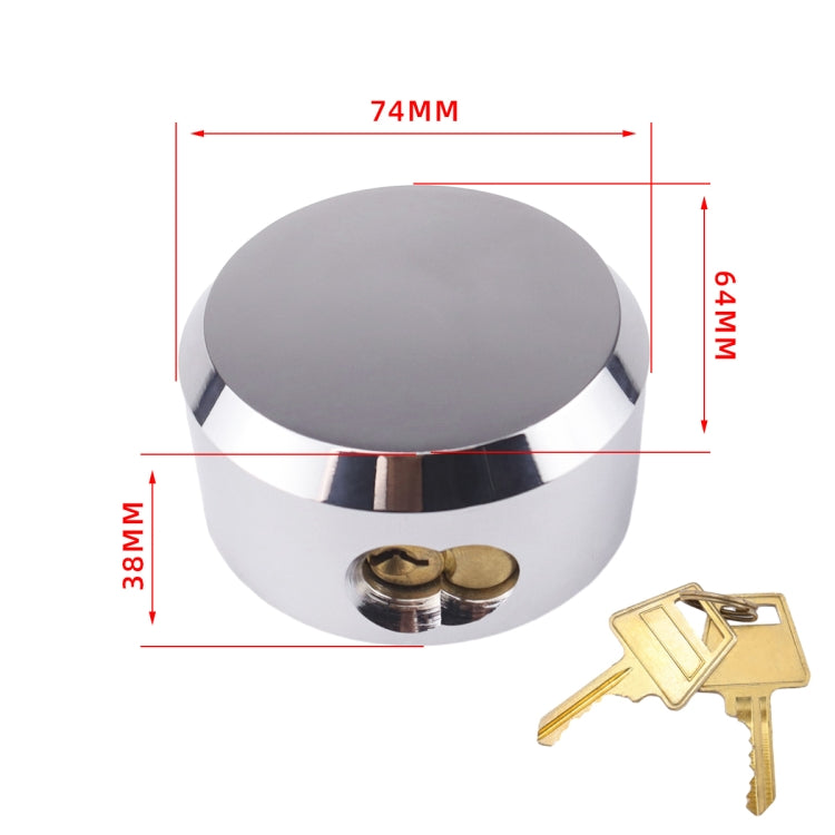 Hidden Shackle Trailer Lock Key Door Lock - Locks & Hasps by PMC TechLife | Online Shopping South Africa | PMC TechLife | Buy Now Pay Later Mobicred