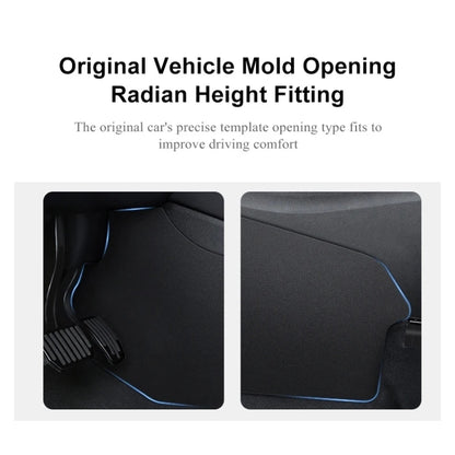 For Tesla Model Y 2pcs / Set Car Center Console Side Anti-Kick Pad - Car Interior Mouldings by PMC Jewellery | Online Shopping South Africa | PMC Jewellery | Buy Now Pay Later Mobicred