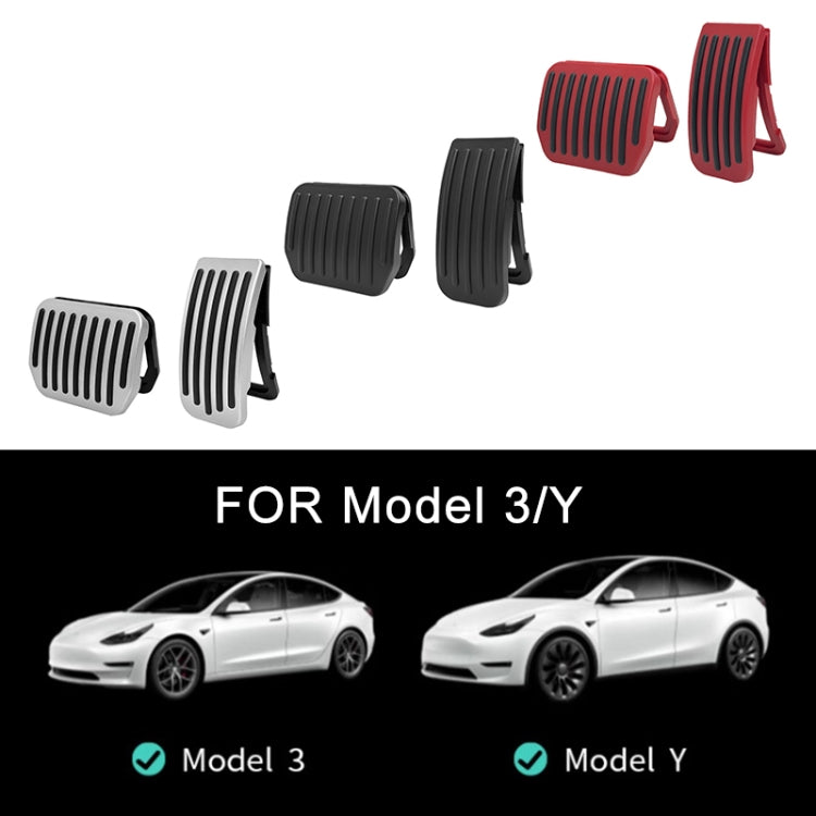 For Tesla Model 3 / Y Snap-on Car Accelerator Brake Pedal (Black) - Foot Pedal by PMC TechLife | Online Shopping South Africa | PMC TechLife | Buy Now Pay Later Mobicred