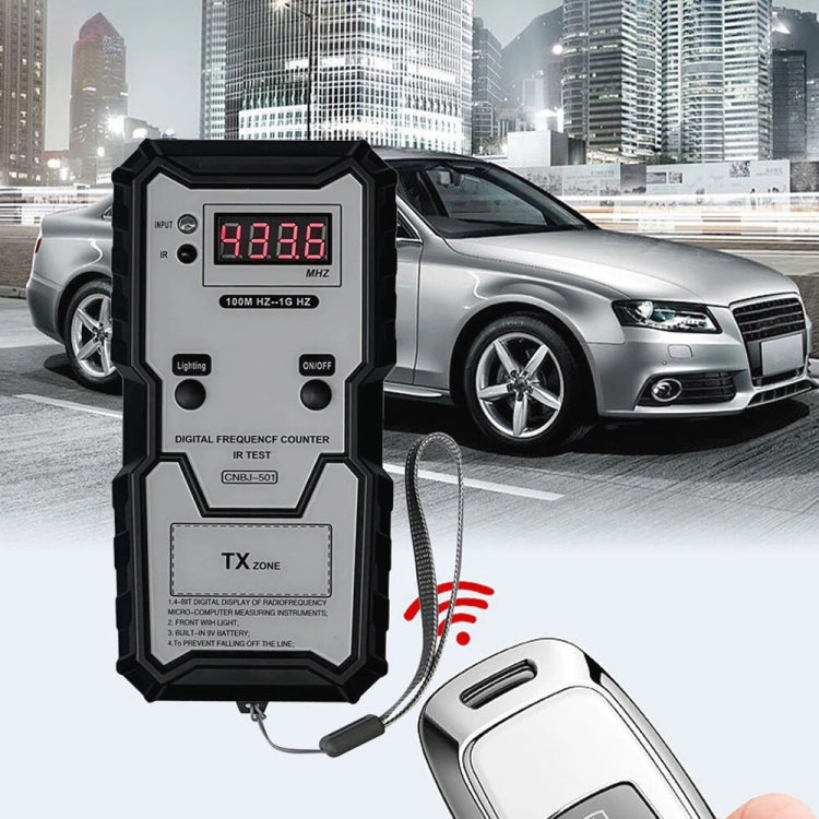 CNBJ-501 100M-1GHz Infrared Frequency Tester - Electronic Test by PMC TechLife | Online Shopping South Africa | PMC TechLife | Buy Now Pay Later Mobicred