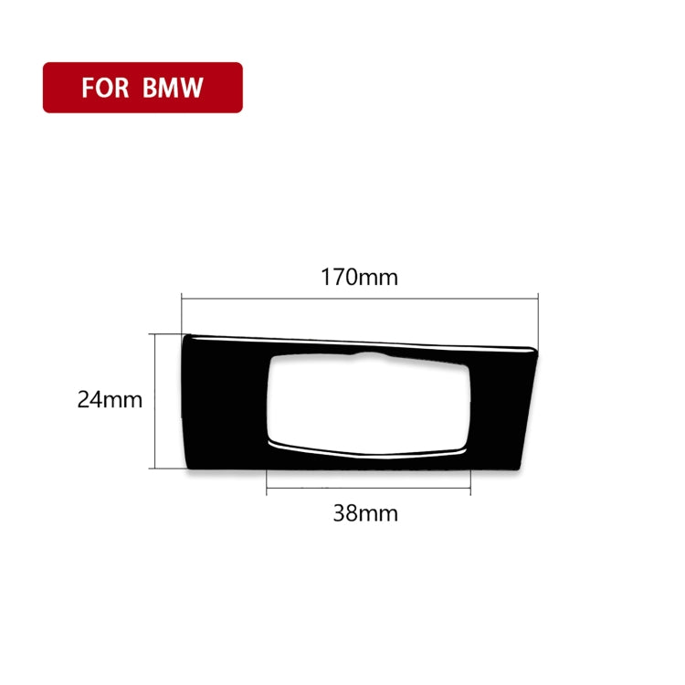 Car Right Drive Headlight Switch Panel Decorative Sticker for BMW E70 X5 / E71 X6 2008-2013(Black) - Car Interior Mouldings by PMC TechLife | Online Shopping South Africa | PMC TechLife | Buy Now Pay Later Mobicred