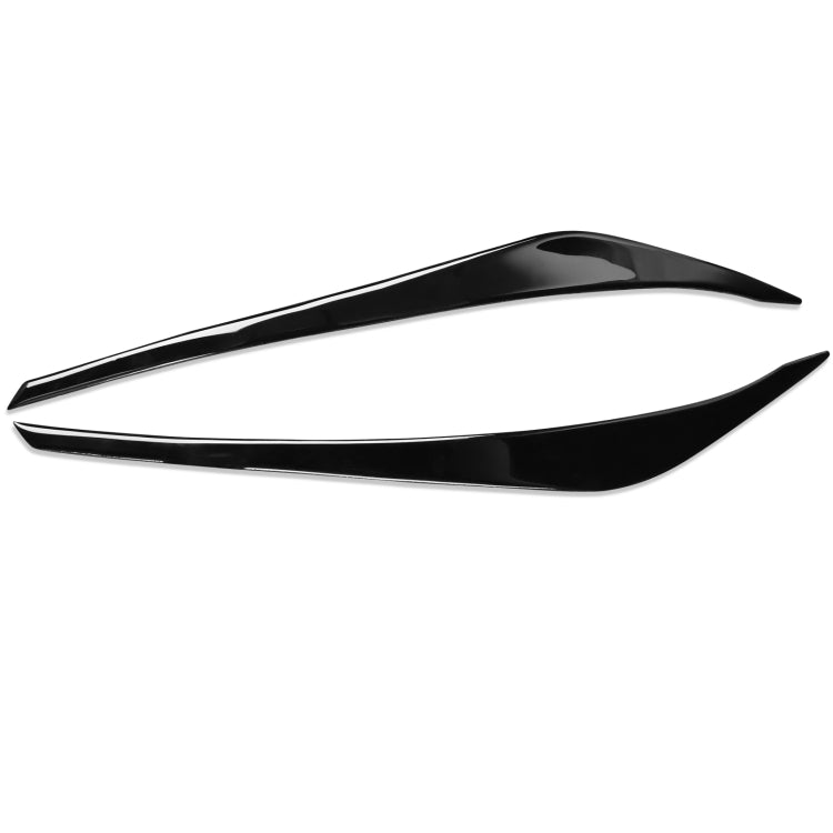 Pair Car Lamp Eyebrow Soft Decorative Sticker for Hyundai Elantra 2016-2018 (Black) - Lamp Decoration by PMC TechLife | Online Shopping South Africa | PMC TechLife | Buy Now Pay Later Mobicred