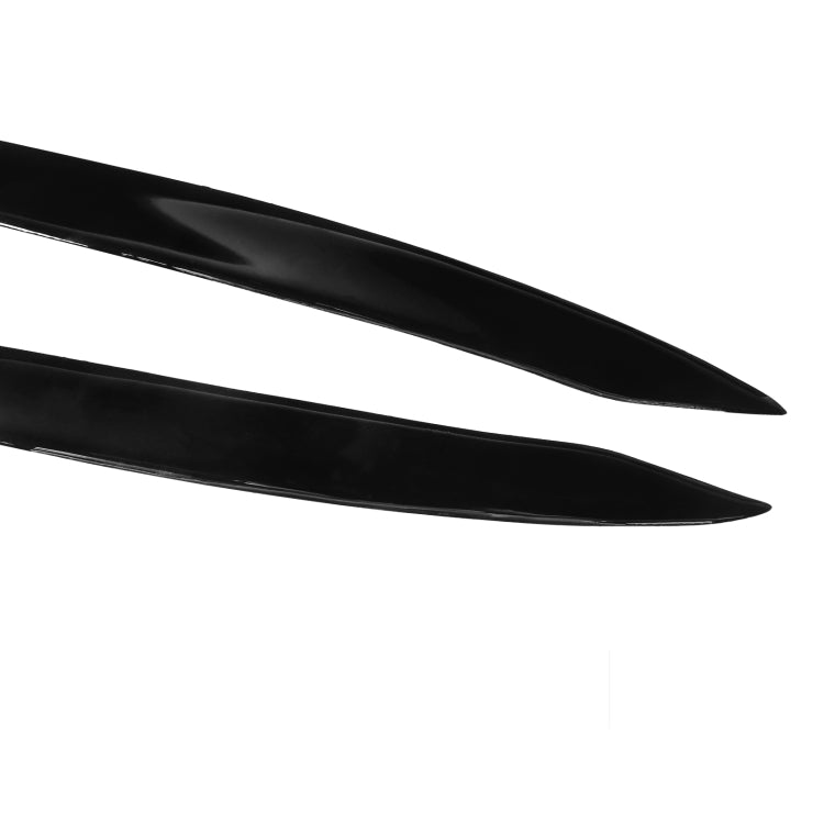 Pair Car Lamp Eyebrow Soft Decorative Sticker for Volkswagen Golf 7 / 7.5 2013-2018 (Black) - Lamp Decoration by PMC TechLife | Online Shopping South Africa | PMC TechLife | Buy Now Pay Later Mobicred