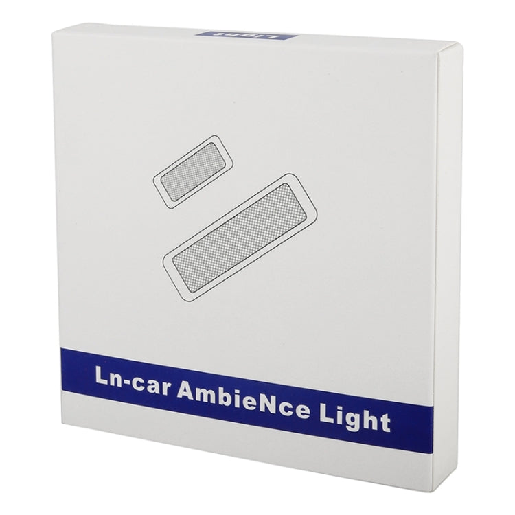 Car 4 in 1 LED Ambient Light Door Decorative Light (Blue Light) - Door Lights by PMC TechLife | Online Shopping South Africa | PMC TechLife | Buy Now Pay Later Mobicred