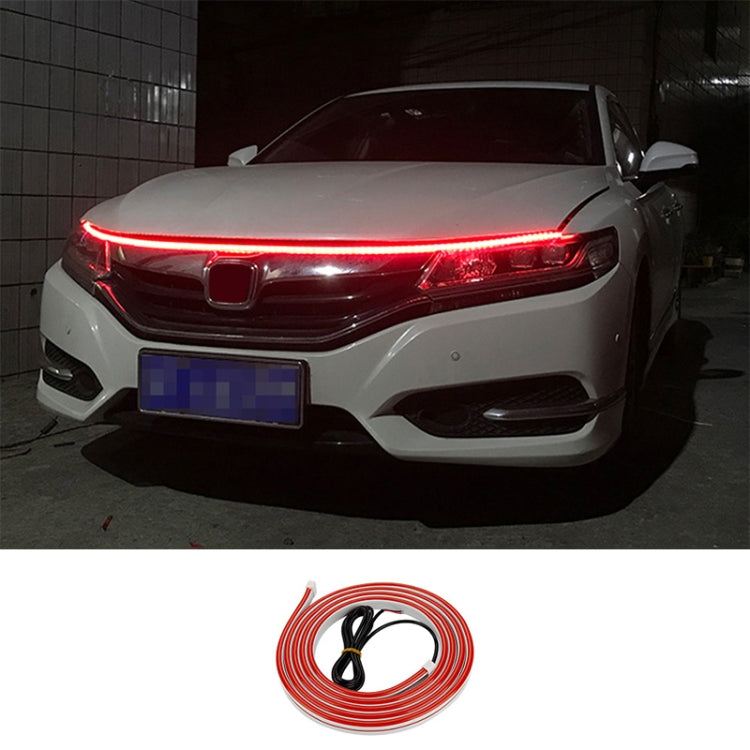 2m Car Daytime Running Super Bright Decorative LED Atmosphere Light (Red Light) - Decorative Lights by PMC TechLife | Online Shopping South Africa | PMC TechLife | Buy Now Pay Later Mobicred